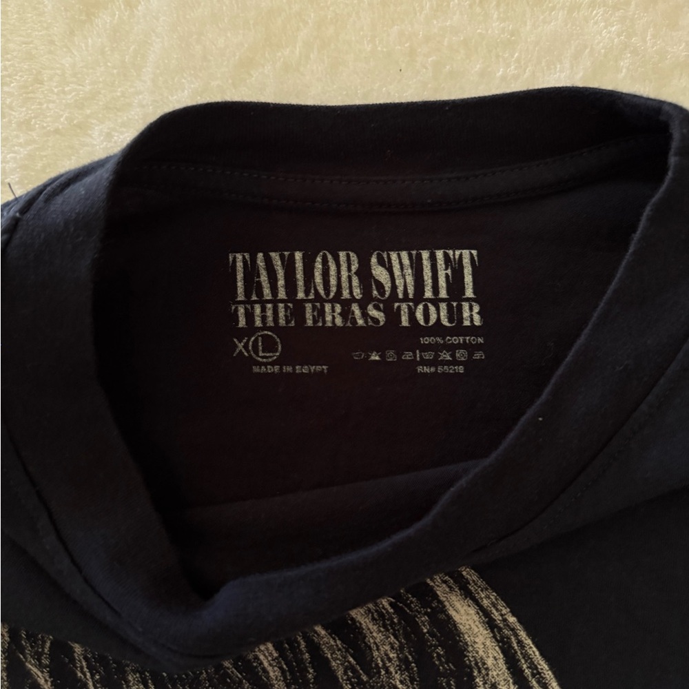 Taylor Swift The Eras Tour Navy Blue Tshirt